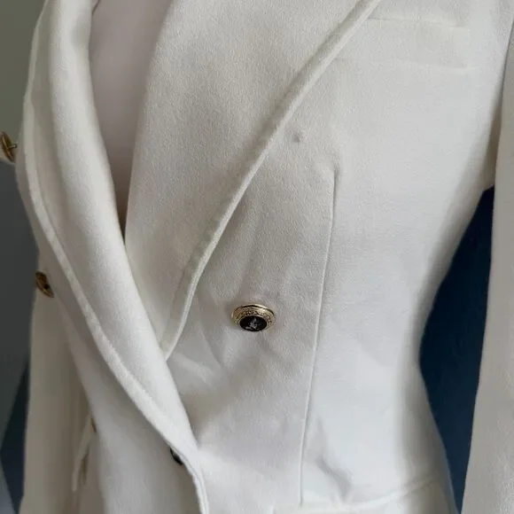 Zara White Blazer Size Small - Picture 7 of 11